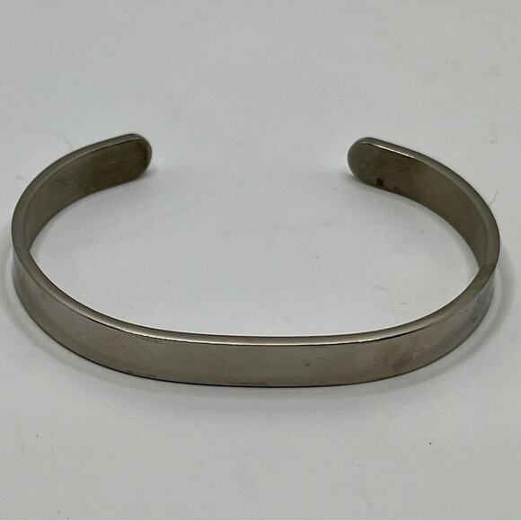 Silver tone bracelet with saying: I’d take a bullet for you… - Picture 4 of 7